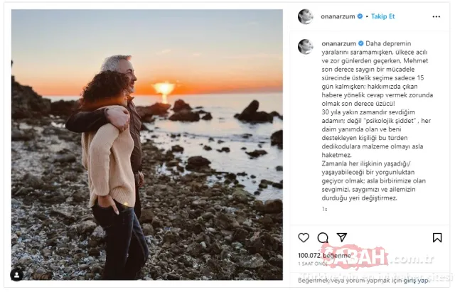 SON DAKİKA: Mehmet Aslantuğ ile Arzum Onan’ın 27 yıllık evliliği bitiyor! Ayrılığın nedeni ortaya çıktı! Ünlü çiftin boşanacakları tarih belli oldu!