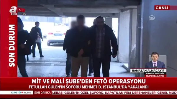 FETÖ elebaşı Gülen'in şoförü yakalandı!