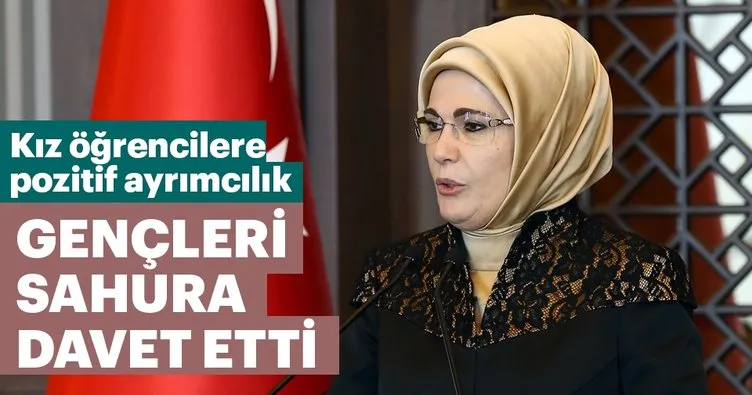 Emine Erdoğan’dan sahur daveti
