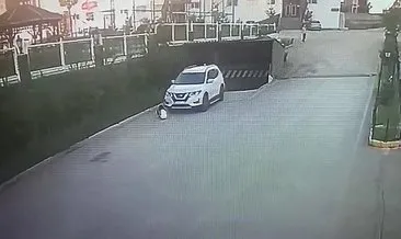 Garaj kapısında kahreden facia #erzurum