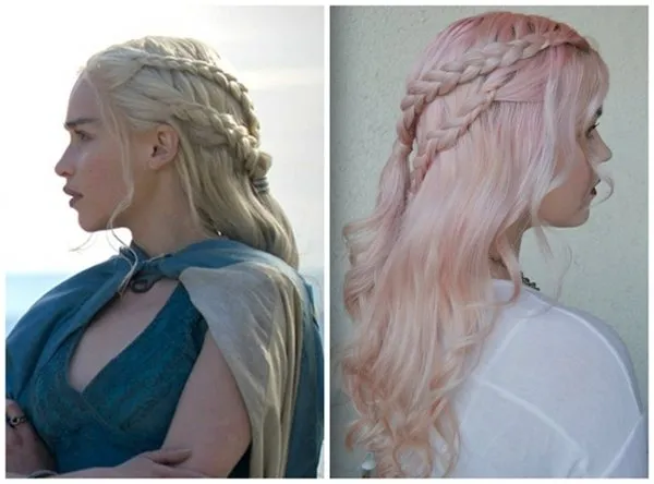 Fantastik bir dünyanın bir parçası olduğunuzu hissettirecek Thrones saç modelleri