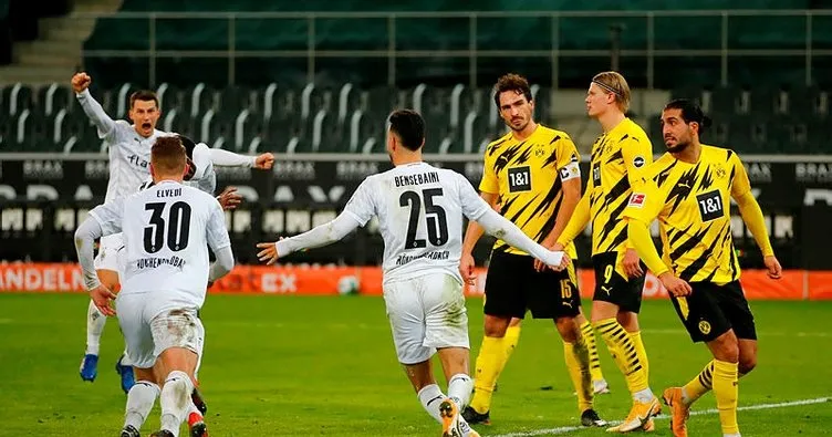 Dortmund, Mönchengladbach’a boyun eğdi!
