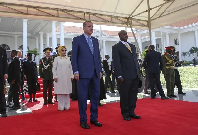 Cumhurbaşkanı Erdoğan’dan Uganda ziyareti