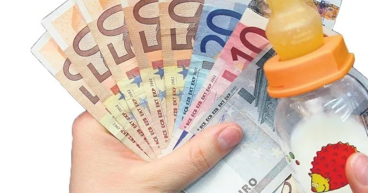 Yurtdışına ödenen çocuk parası 402 milyon euro