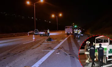 Hatay’da feci kaza! Tırla çarpışan otomobil hurdaya döndü: 1 ölü 1 yaralı