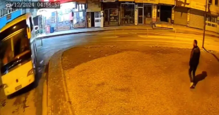 Yolcu otobüsünü çalıp araçlara zarar vermişti: Görüntüler ortaya çıktı!