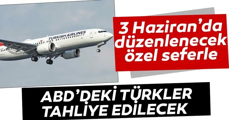 THY, ABD’deki Türkler için Chicago’dan tahliye uçuşu düzenleyecek