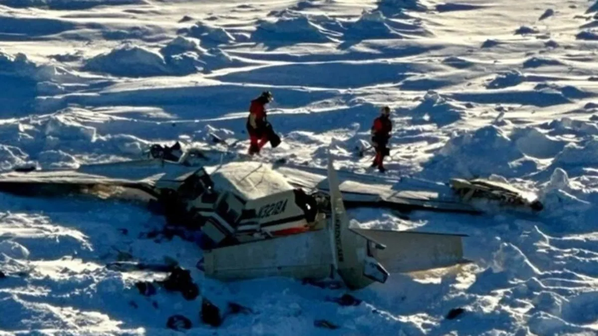 Alaska'da düşen uçağın ön raporu yayınlandı: Dikkat çeken yarım ton detayı