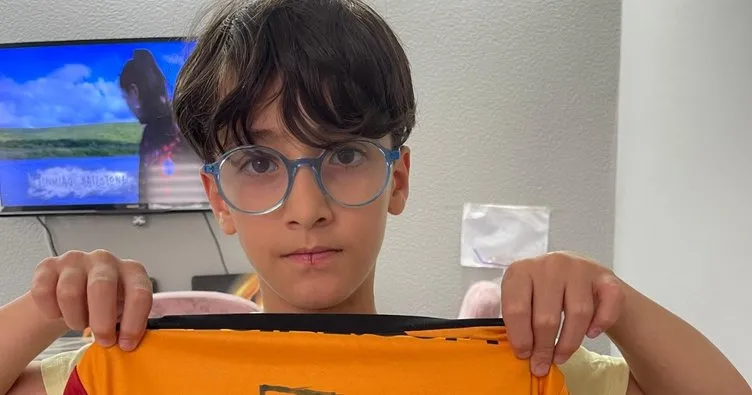 9 yaşındaki Eren’in tek isteği Kerem Aktürkoğlu imzalı forma