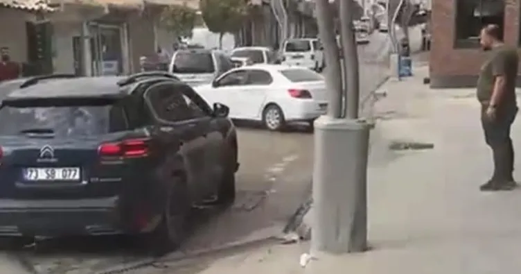 Önce araca çarptı sonra yayayı ezdi