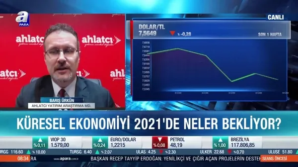 Dolar kuru için düşüş sürecek mi? Ürkün: Aşağı yönlü beklentimi koruyorum