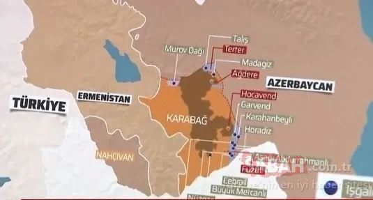 Nahçıvan Nerede? Azerbaycan Harekatı Sonrası Merak Edilen Nahçıvan Harita Üzerindeki Konumu
