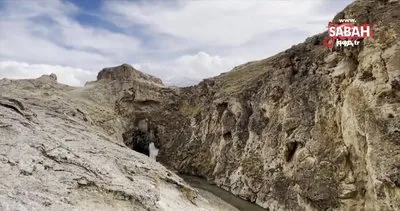 Ağrı’da doğal Kudret Köprüsü manzarasıyla hayran bırakıyor | Video