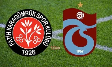 Karagümrük Trabzonspor maçı canlı izle! Süper Lig Karagümrük Trabzonspor maçı canlı yayın kanalı izle