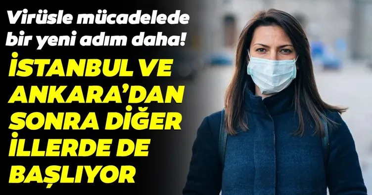 İstanbul ve Ankara’dan sonra diğer illerde de ücretsiz maske dağıtımı başlıyor