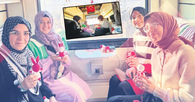 Filistin için umut örgüsü! Merhamet yangını dünyayı sarsın