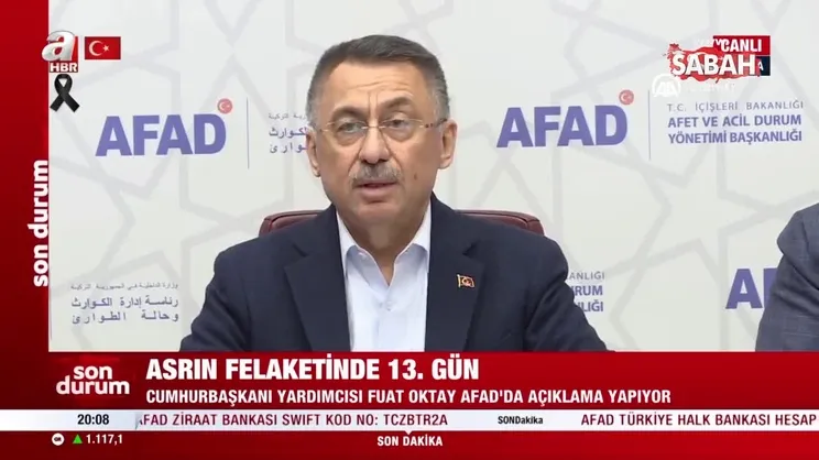Son dakika | Fuat Oktay: 830 bin 806 binada hasar tespiti yapıldı | Video