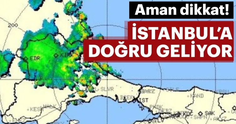 Meteoroloji’den İstanbul’a son dakika hava durumu uyarısı! - İşte Meteoroloji hava durumu tahminleri!