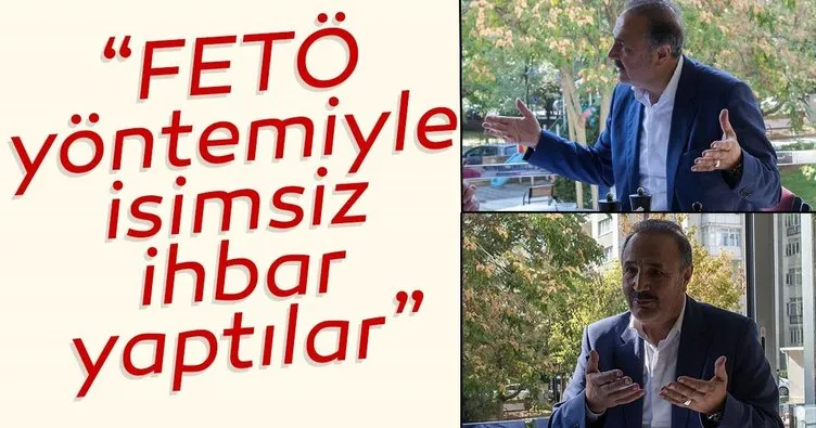 Mehmet Sevigen: FETÖ yöntemiyle isimsiz ihbar yaptılar