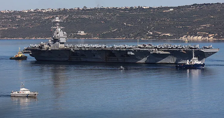 İran-ABD müzakerelerinin gölgesinde dikkat çeken hamle: ‘USS Gerald R. Ford’ uçak gemisi Girit’ten ayrıldı