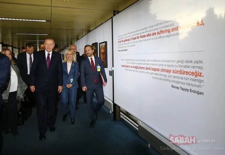 Başkan Erdoğan, Hayat Devam Ediyor, Sanat Devam Ediyor sergisini ziyaret etti