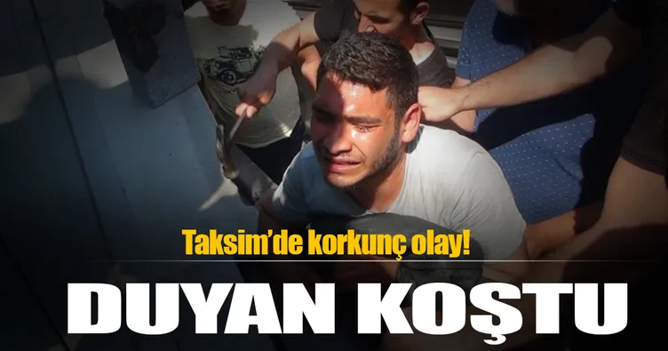 Kolu yürüyen merdivene sıkıştı