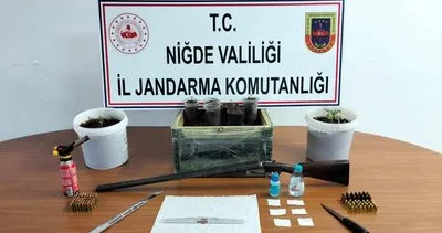 Niğde jandarmasından uyuşturucu tacirlerine darbe #nigde