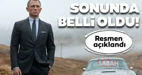 Yeni James Bond filminin adı belli oldu
