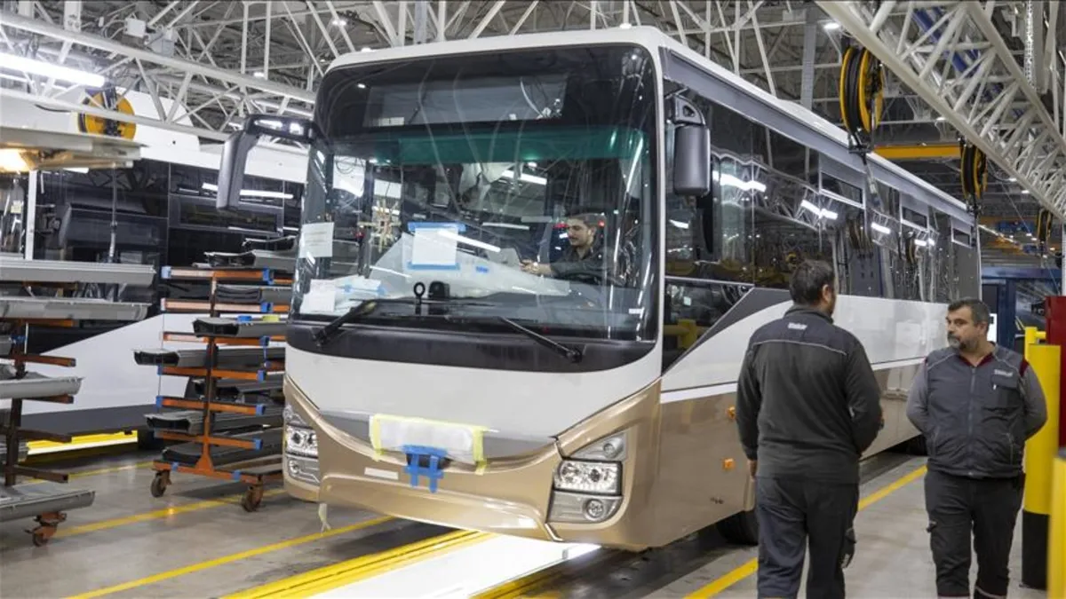 Toplu taşıma ihracatında yüzde 30’luk artış Toplu taşıma ihracatında yüzde 30’luk artış