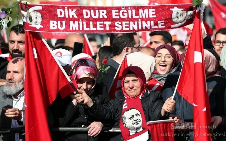 Köln'de coşkulu bekleyiş... Başkan Erdoğan açılış yapacak