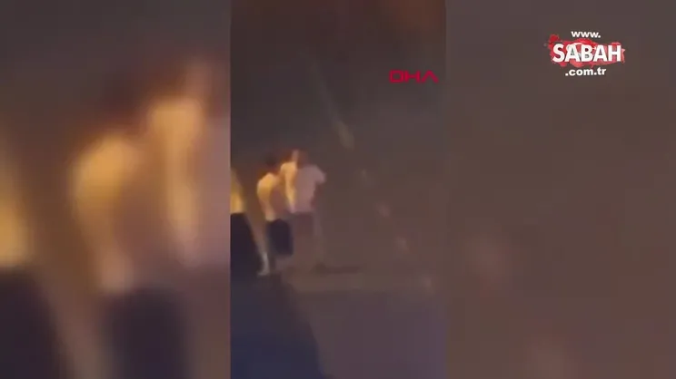 Esenler'de bıçaklı kavga kamerada! | Video