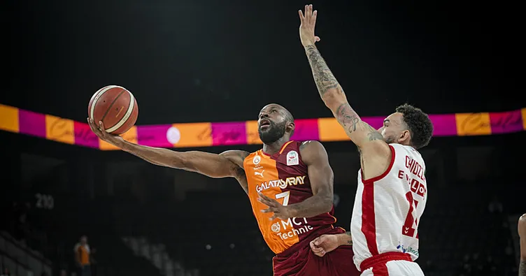 Galatasaray’dan Karşıyaka’ya 103 sayı