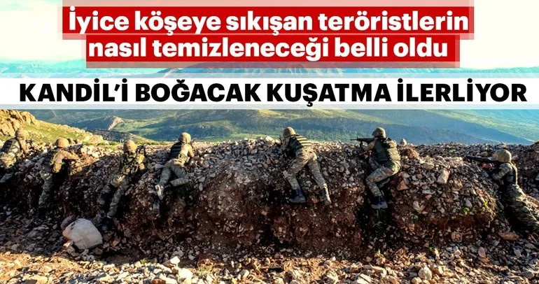 Son Dakika: İyice köşeye sıkışan teröristlerin nasıl temizleneceği belli oldu