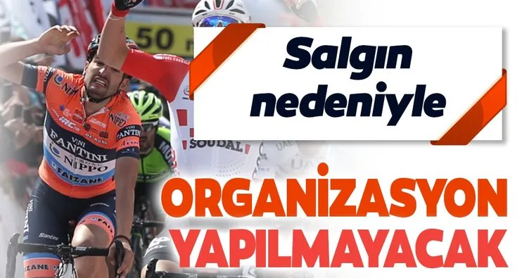 Son dakika: Cumhurbaşkanlığı Türkiye Bisiklet Turu yapılmayacak