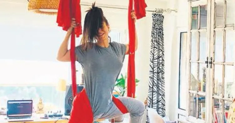 Yıldızların fitness tekniği ile formda