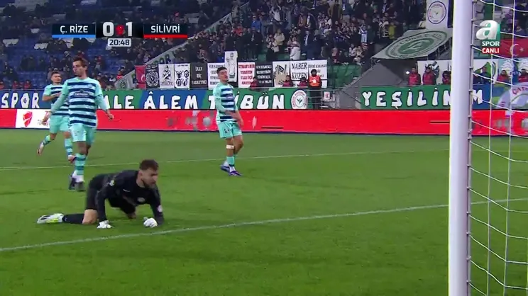GOL | Çaykur Rizespor 0-1 Silivrispor