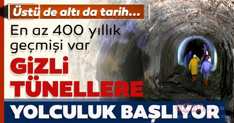 Safranbolu’nun tünelleri turizme kazandırılacak