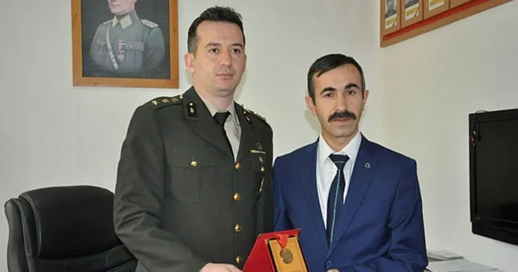 Atasının madalyasını aldı, Afrin’e gitmek için dilekçe verdi