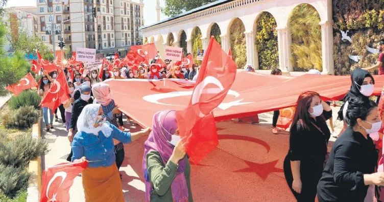 Şırnaklı kadınlardan HDP ve PKK’ya tepki