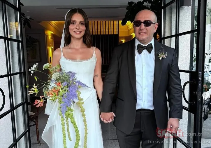 Meriç Aral ve Serkan Keskin’in düğününe Ali Atay damgası! Ali Atay: Tuhaf tuhaf insanlar nikah şahidi oluyor!