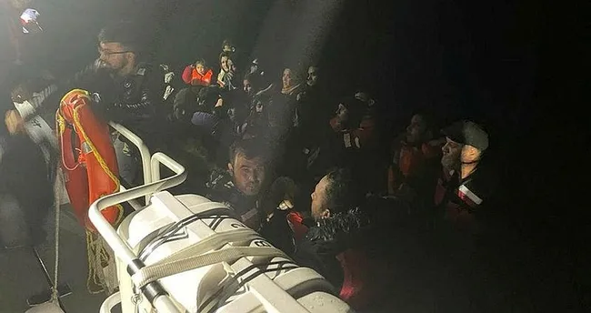 Bodrum’da 81 düzensiz göçmen yakalandı Bodrum’da 81 düzensiz göçmen yakalandı