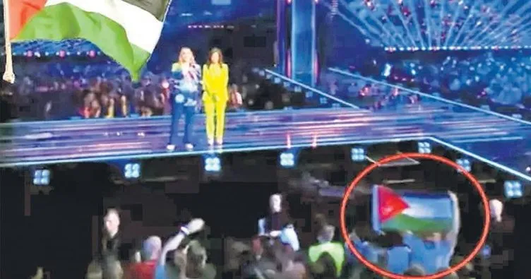 Filistin için isyan bayrağı