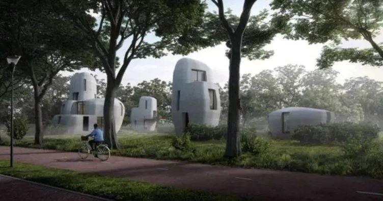 Dünyanın ilk yaşanabilir 3D baskı evleri inşa ediliyor