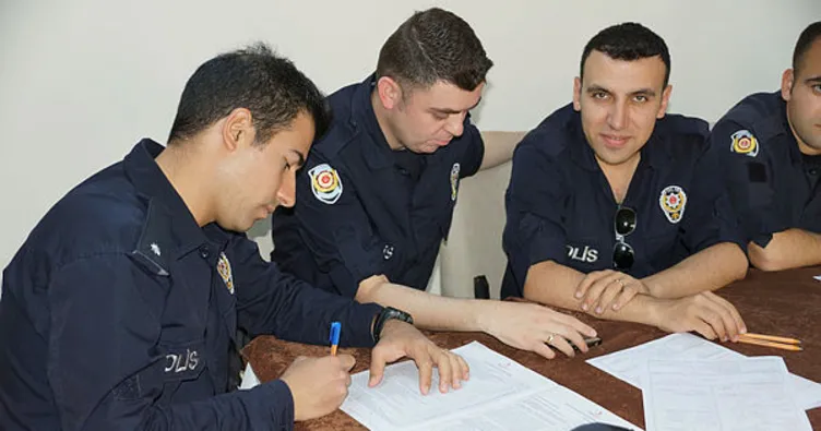 Aydın’da polisler kan bağışında bulundu