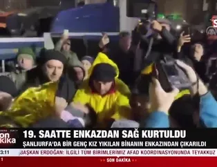 Şanlıurfa'da 19'uncu saatte enkazdan sağ kurtuldu | Video ...