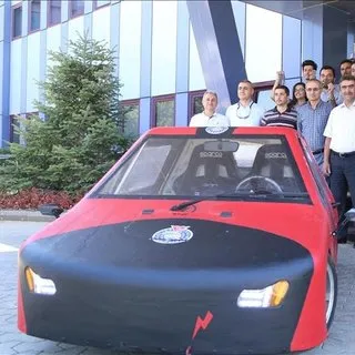 KSÜ öğrencilerinin otomobiline TÜBİTAK'tan ödül