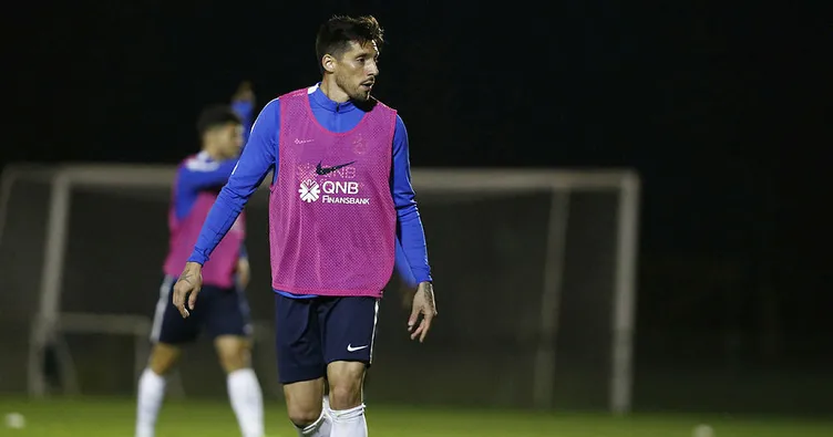 Sosa takımla çalıştı