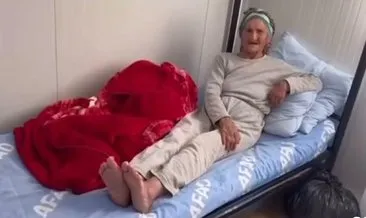 Şerife teyzeye devletin şefkat eli uzandı #osmaniye