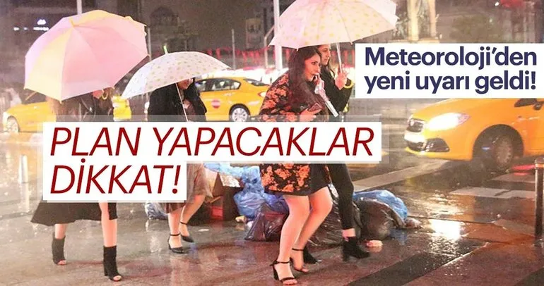 Meteoroloji’den İstanbul için son dakika hava durumu uyarısı! İşte son hava tahminleri...
