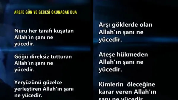 nihat hatipoglu dan kurban bayrami arefe gunu gecesi okunacak ozel dua video